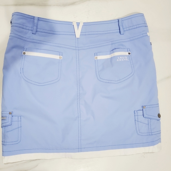 Louis Castel blue and white golfing skirt 💙 - Picture 2 of 4